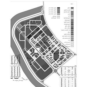 ◘ Urban Land Development Plan & Design of 200ha Region of 3rd District, Dezful